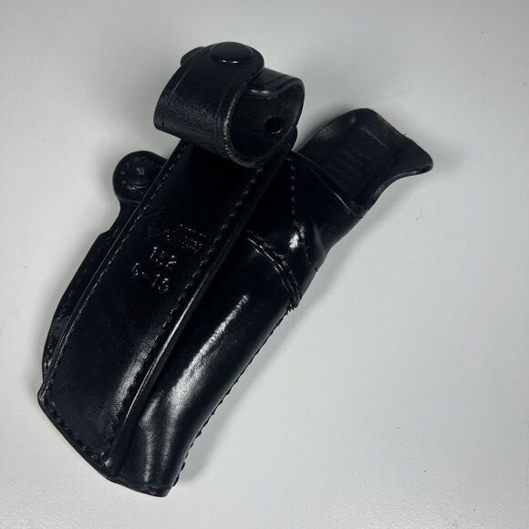 Aker Leather 152 Businessman Holster Glock 19 23, Black H152BPRU-GL1923 - Picture 4 of 8